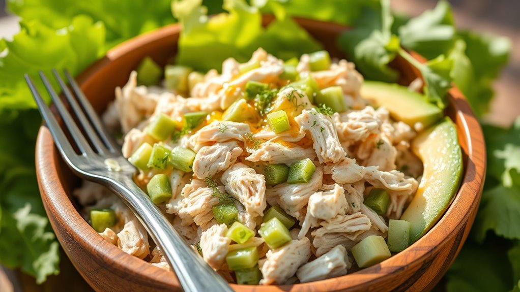 keto friendly chicken salad options
