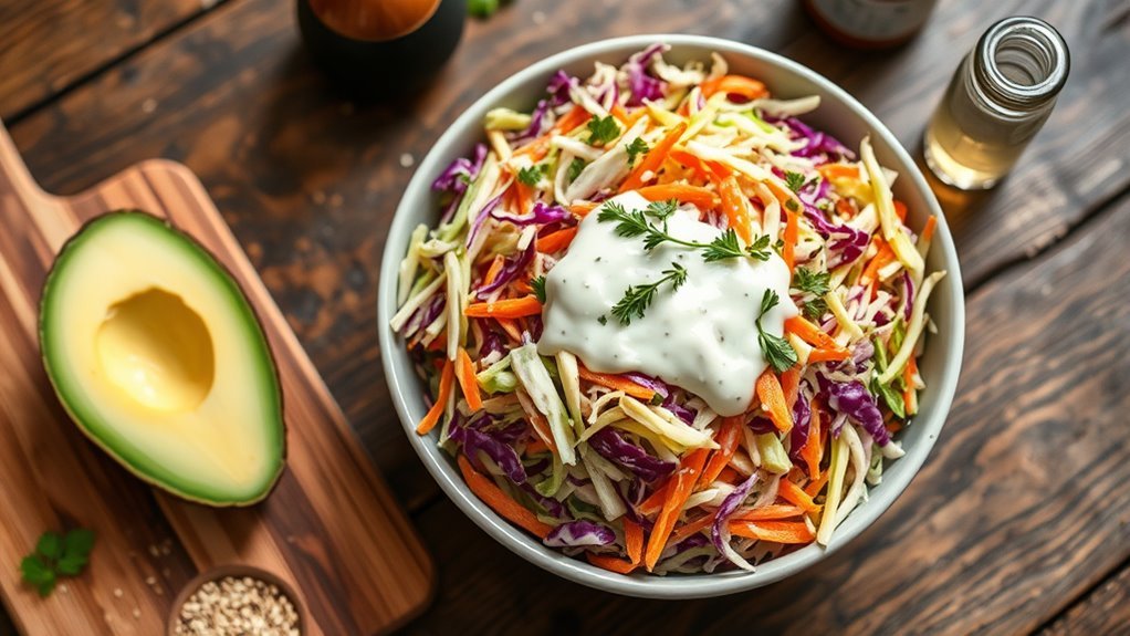 keto friendly coleslaw ingredients