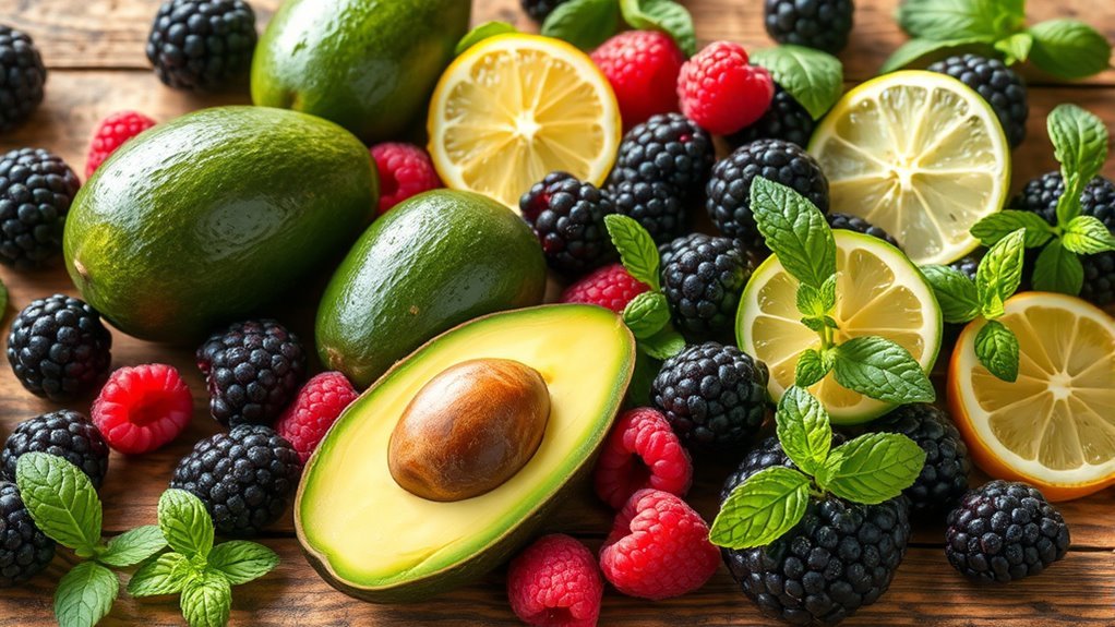 keto friendly fruits selection