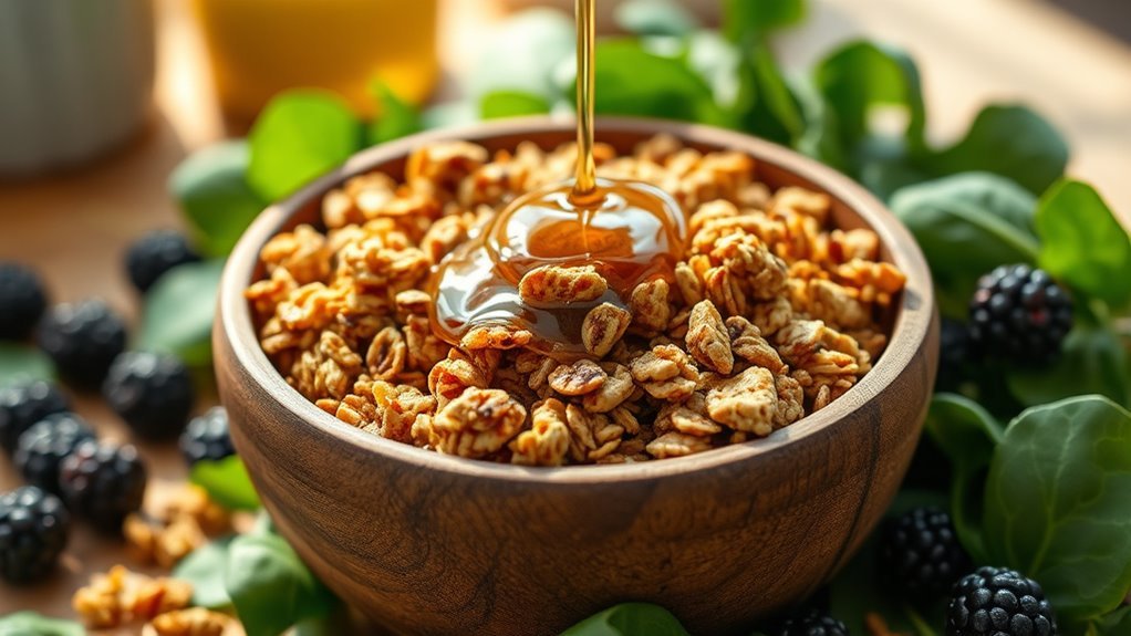 keto friendly granola selection