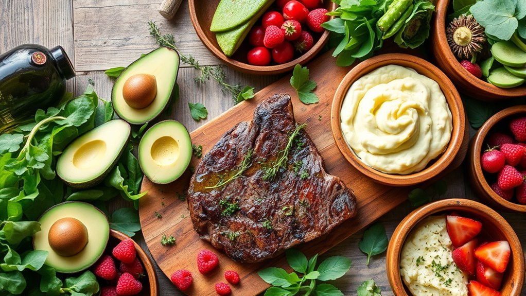 keto friendly healthy fat foods