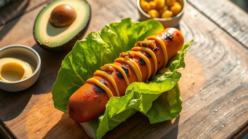 keto friendly hot dog options