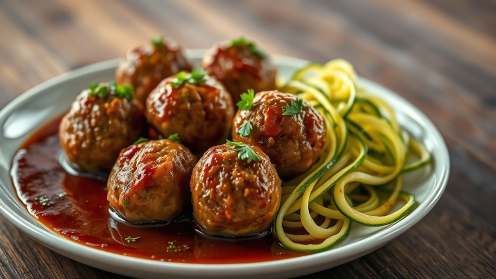 keto friendly meatball options available