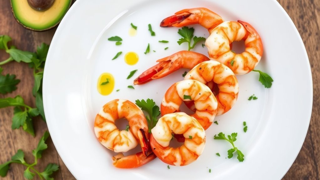 keto friendly shrimp nutrition
