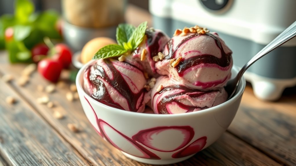 keto ice cream sweeteners selection