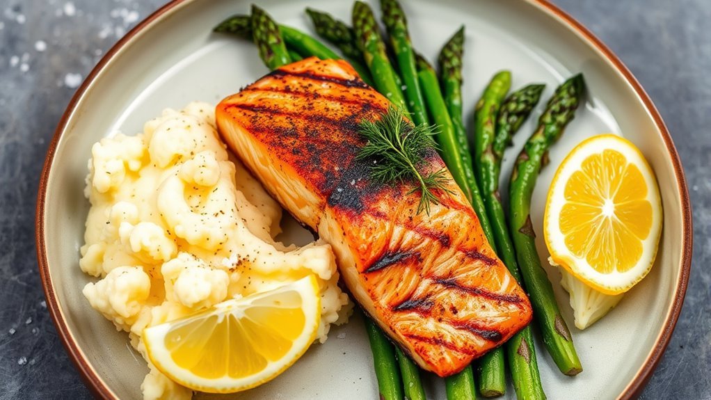 keto meal components fats protein carbs