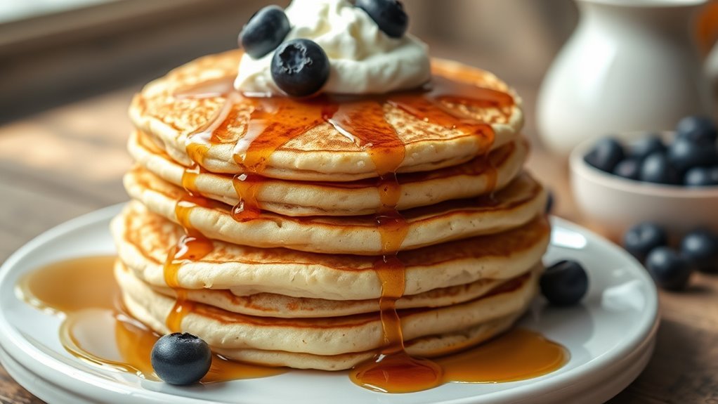 keto pancakes with yogurt