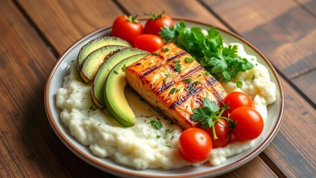 keto plate food choices