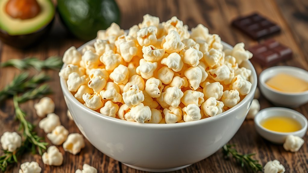 keto popcorn portion control