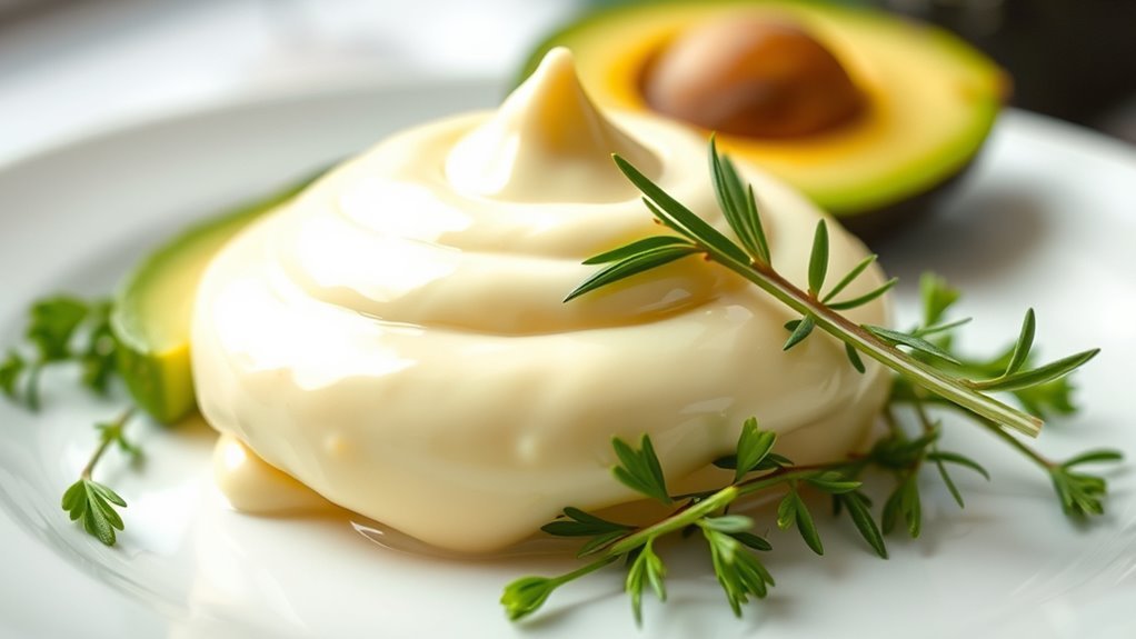 key ingredients of mayonnaise