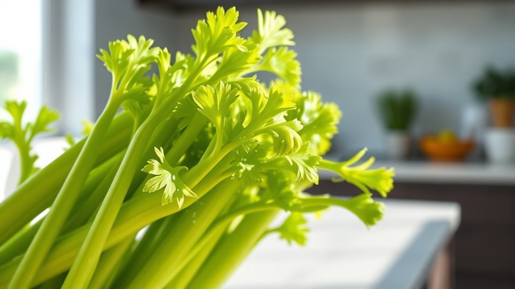 low calorie high fiber vegetable
