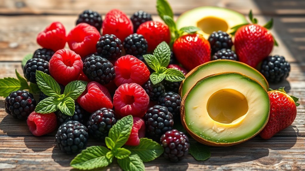 low carb berry options