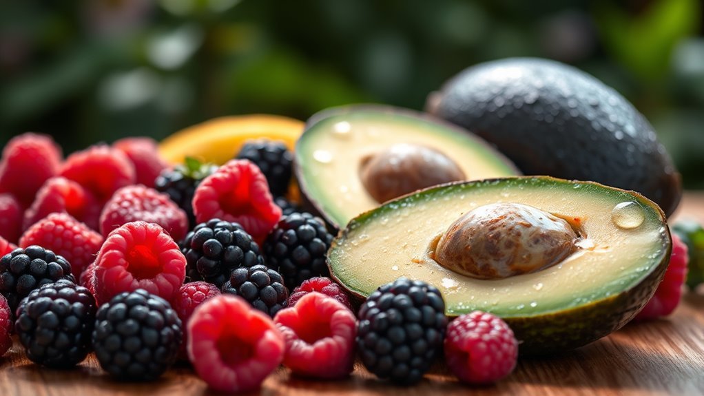 low carb fruit options available