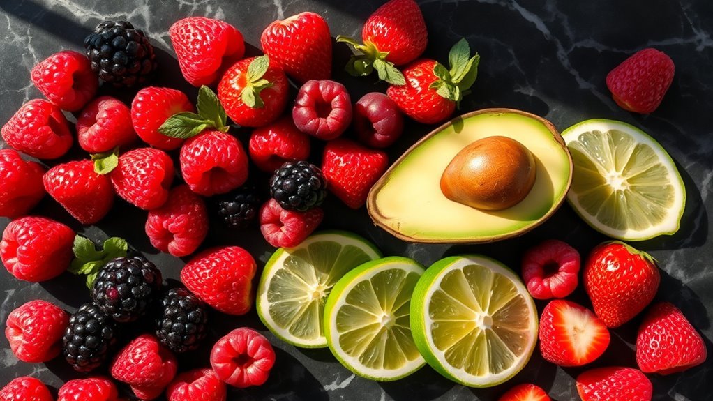 low carb fruit options available