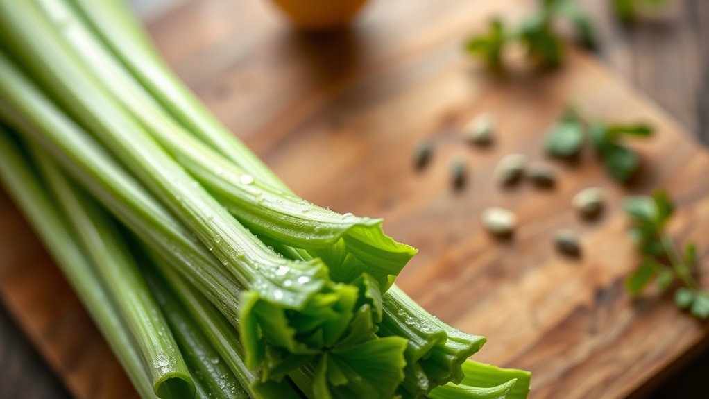 low carb option celery