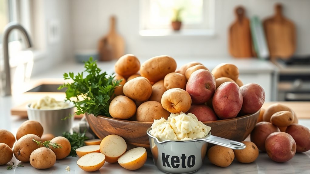 low carb potato alternatives