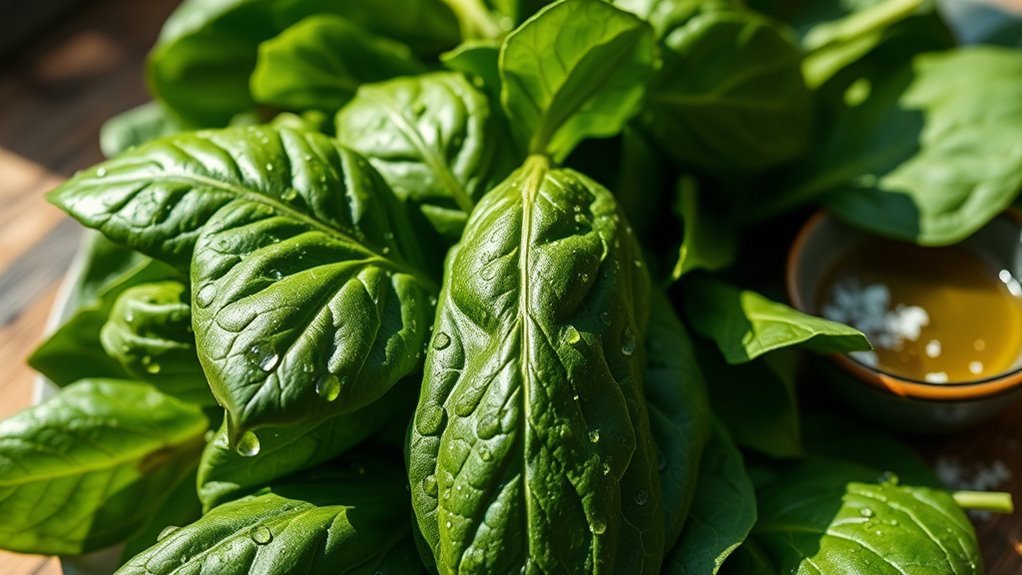 low carb spinach for keto
