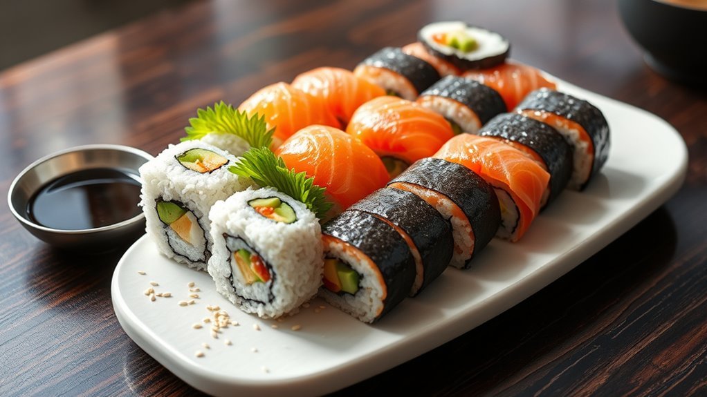 low carb sushi alternatives available