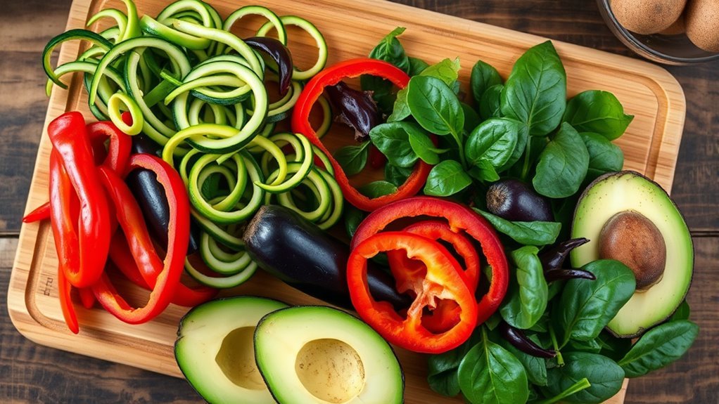 low carb vegetable nutrition balance