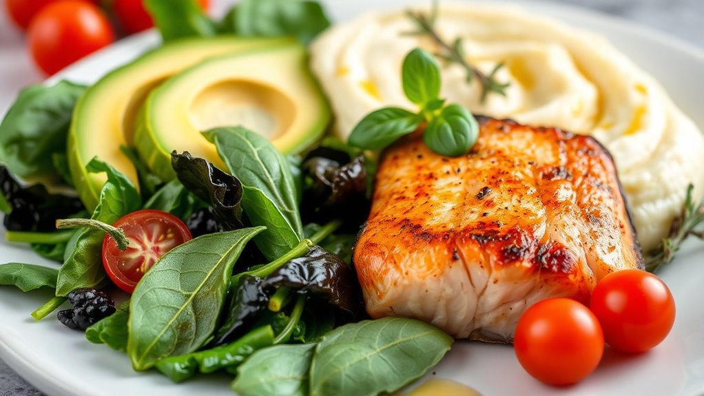 low carb vegetable options available