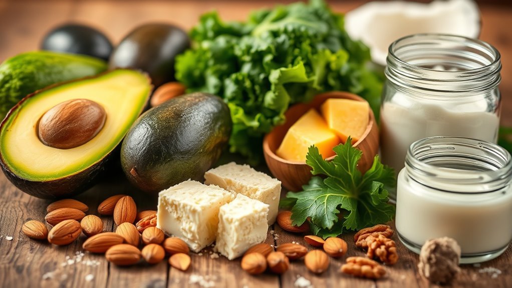 low carbs high fats