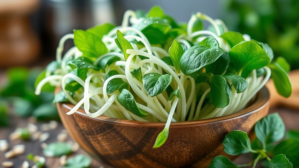 low glycemic bean sprouts
