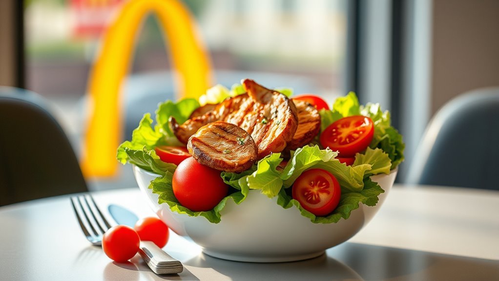 mcdonald s menu nutritional options