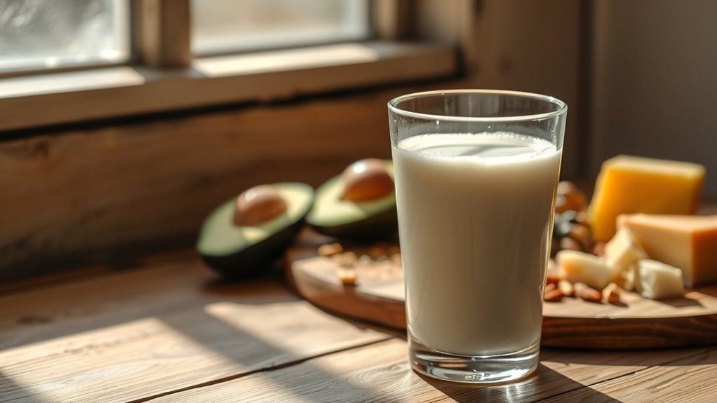 milk consumption on keto
