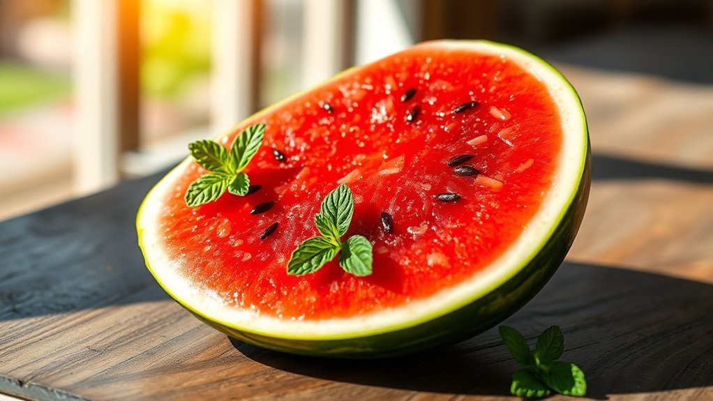 moderate watermelon supports health