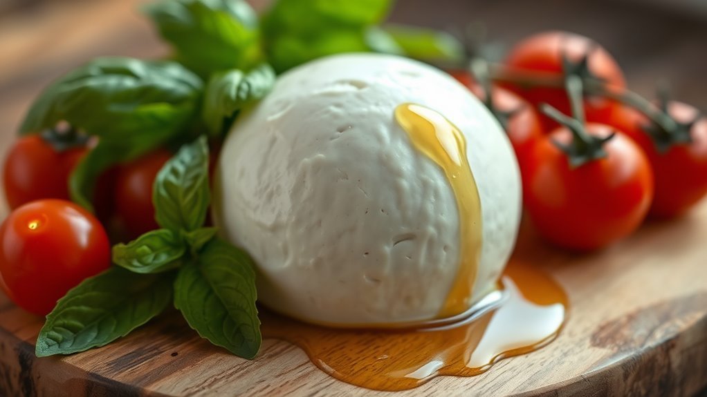 mozzarella cheese carbohydrate analysis