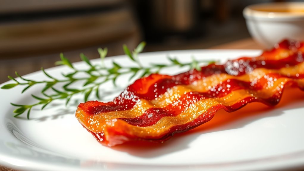 negligible carbs in bacon