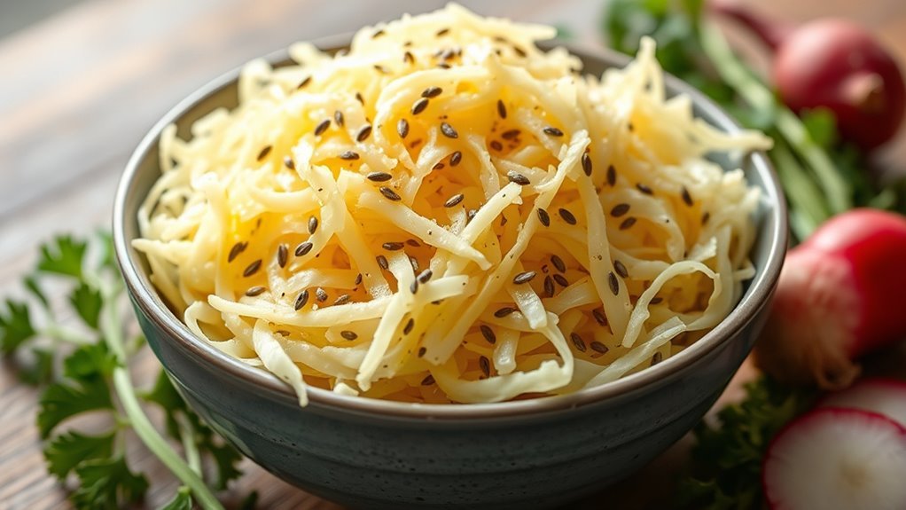 nutrient rich fermented cabbage