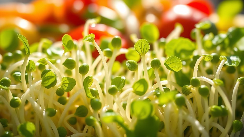 nutrient rich low calorie sprouts