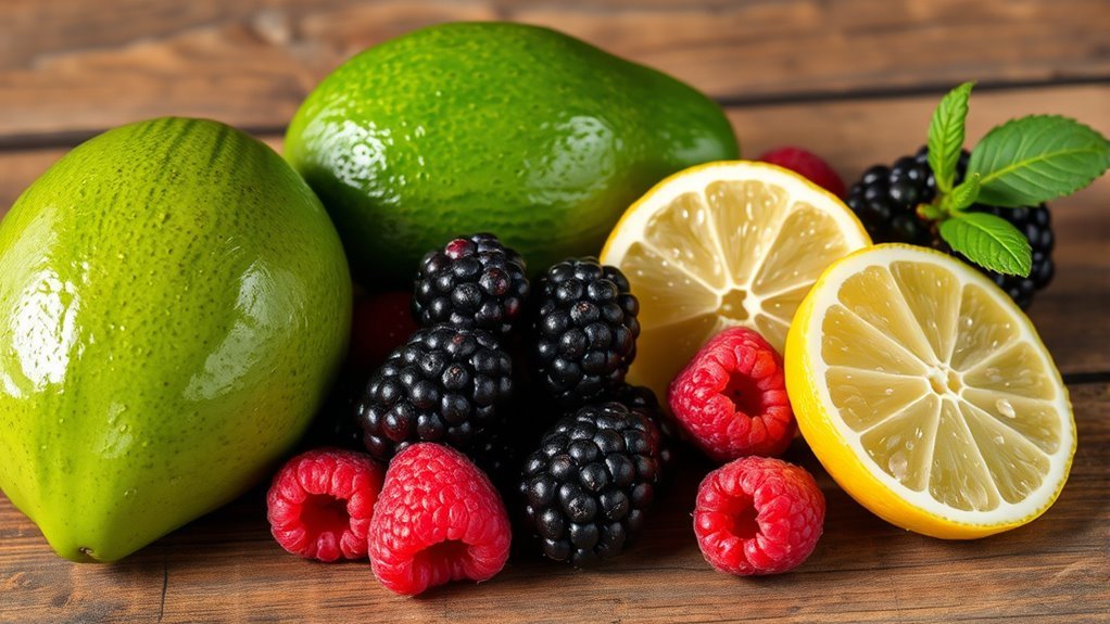 nutrient rich low carb fruits