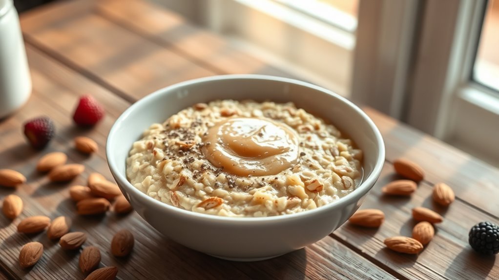 nutrient rich whole grain oatmeal