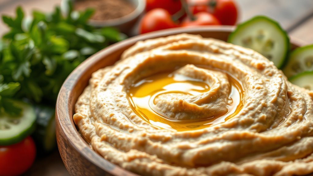 nutritional analysis of hummus
