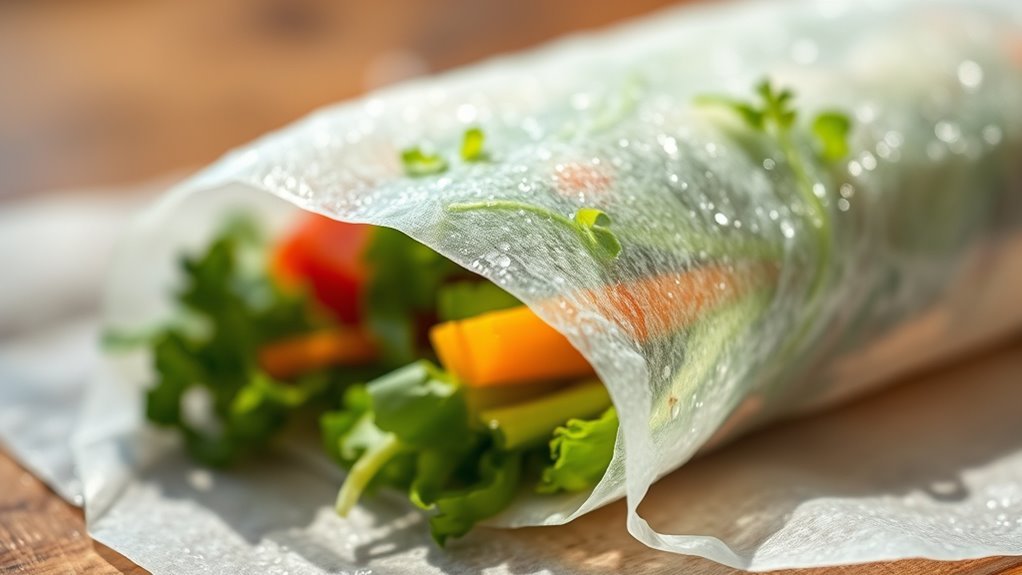 nutritional benefits of rice paper