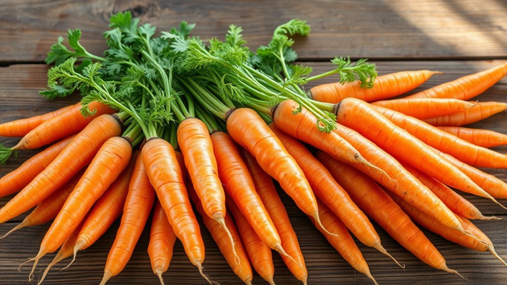 nutritious low calorie carrot benefits