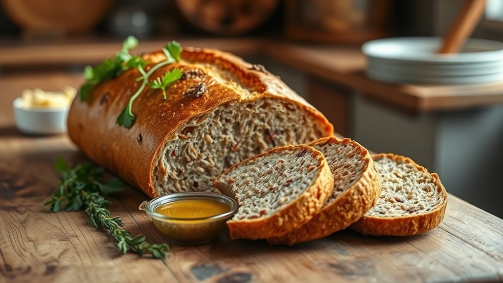 nutritious sprouted whole grains