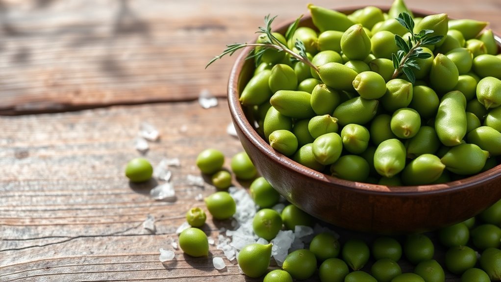 nutritious young soybean snack