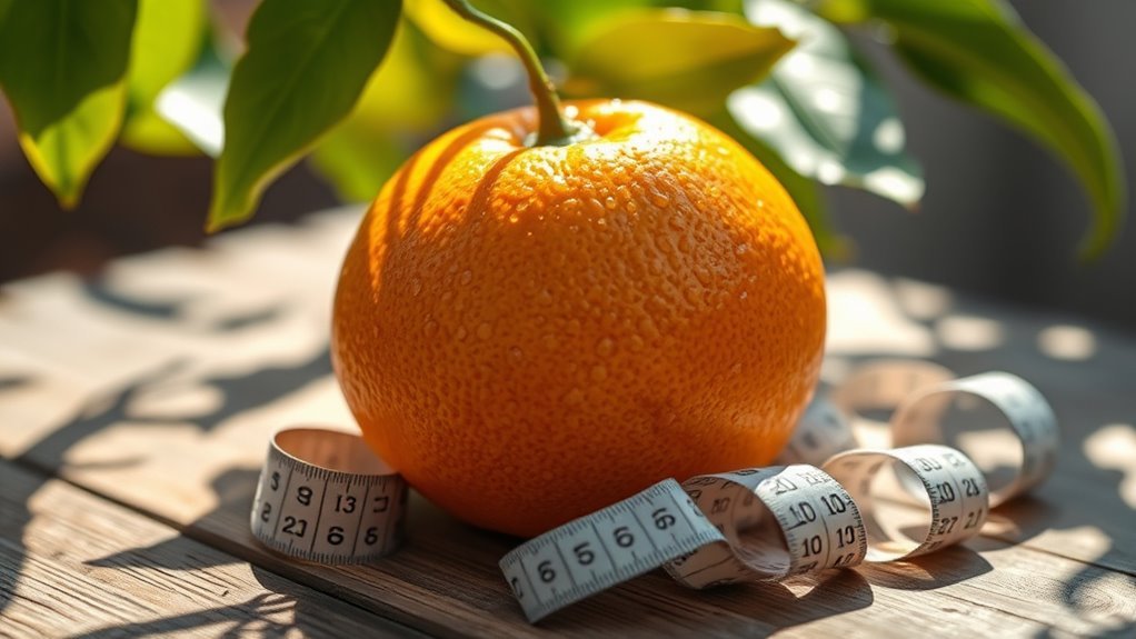 oranges contain significant carbohydrates