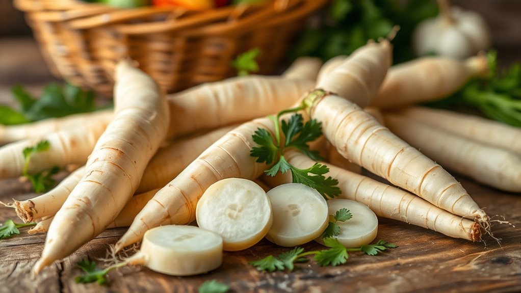 parsnips have higher carbohydrates