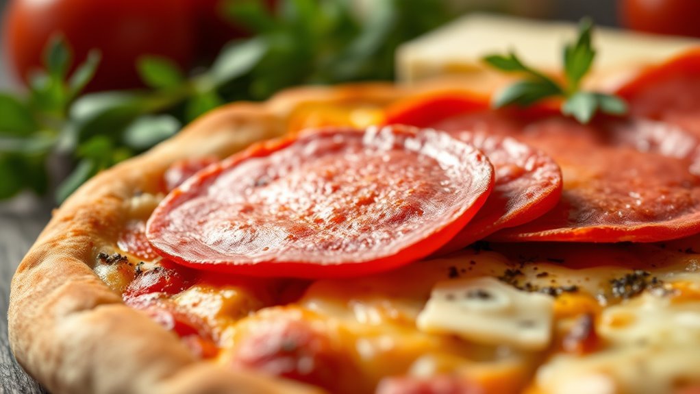 pepperoni ingredients and nutrition