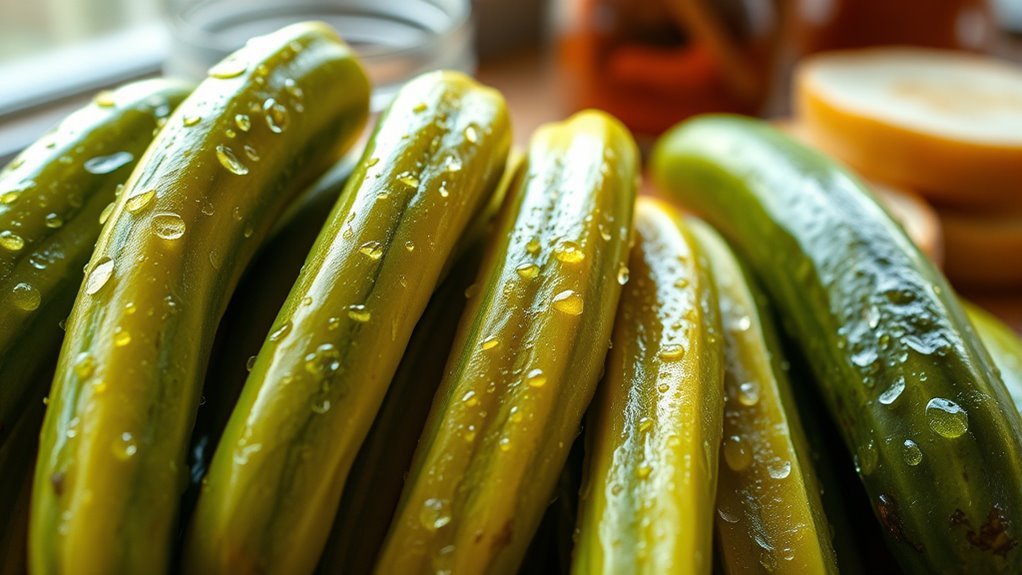 pickles carb content differences