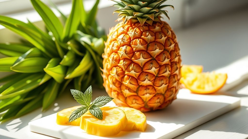pineapple nutrient rich tropical fruit