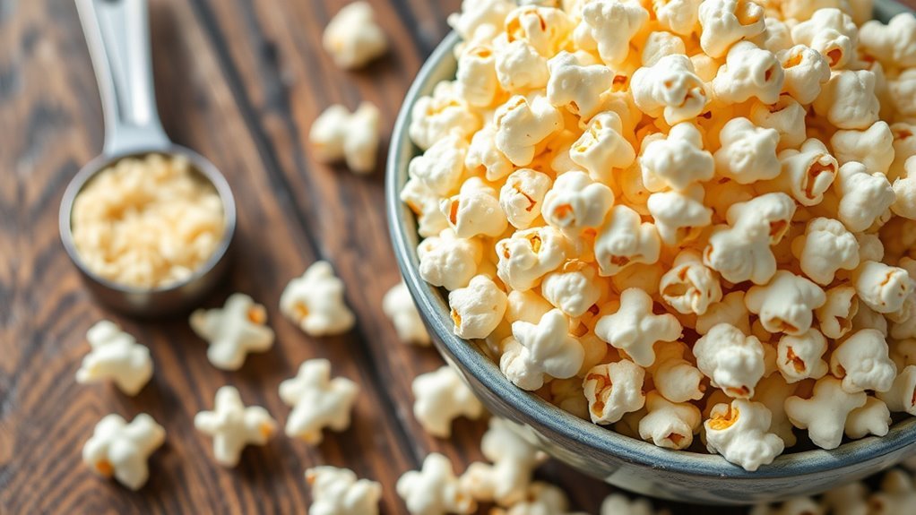 popcorn s carb and fiber