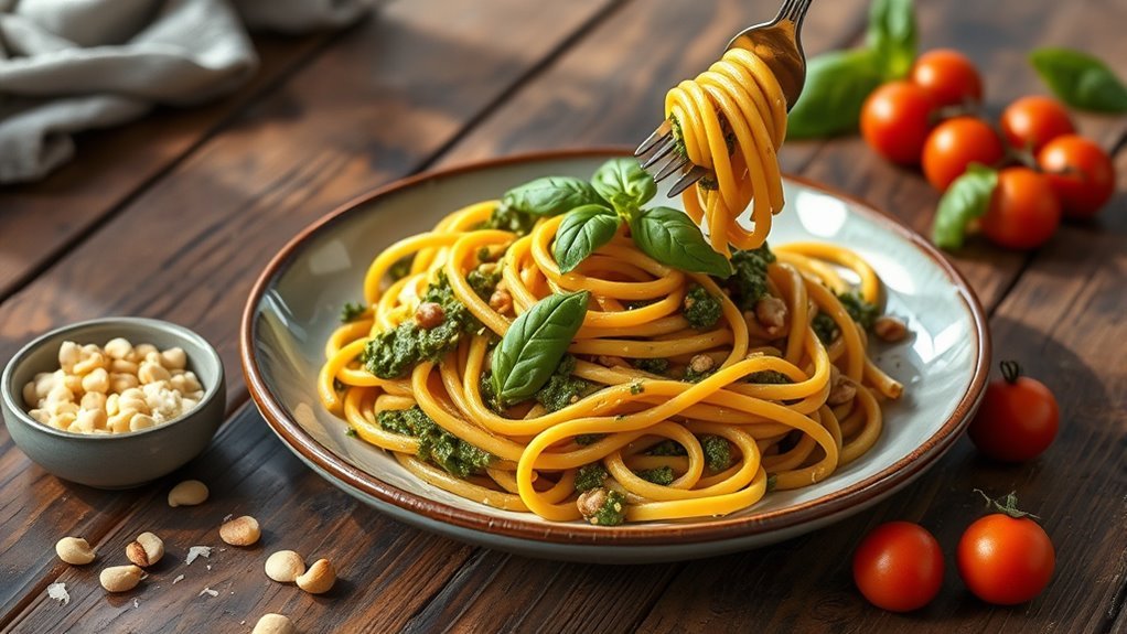 protein rich fiber pasta