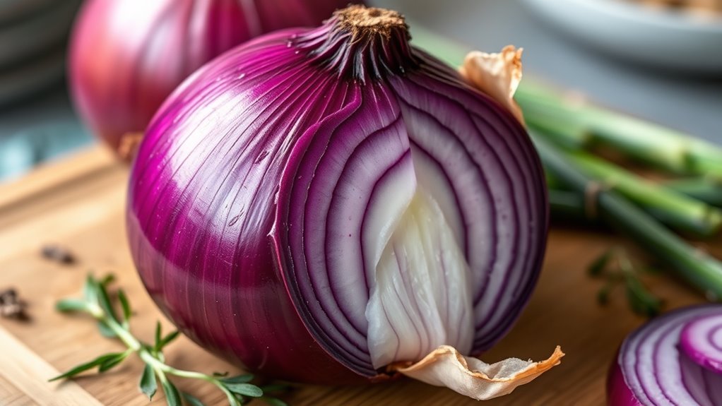 purple onions carbohydrate content