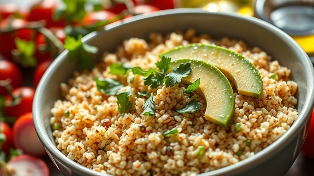 quinoa not keto friendly option