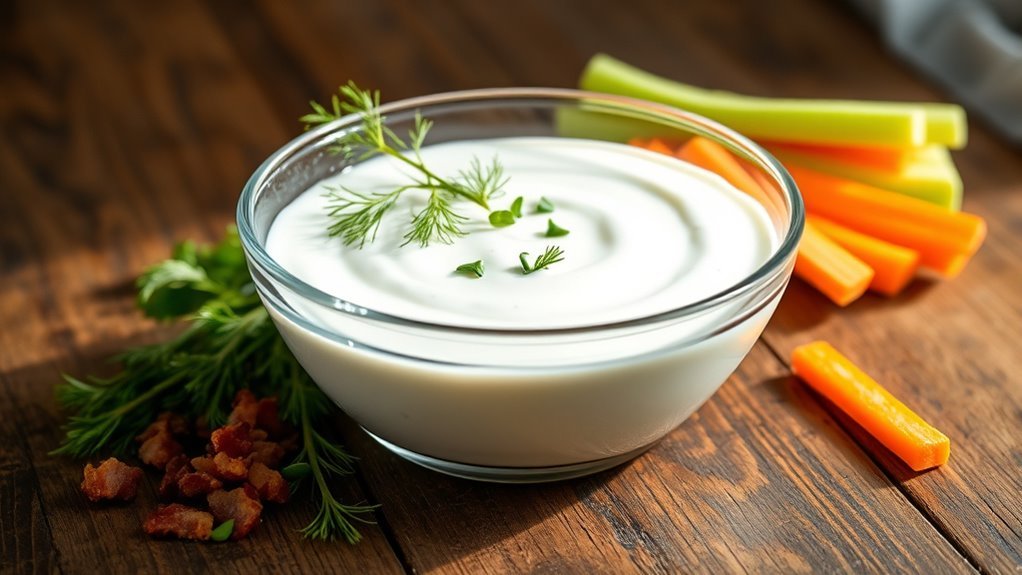 ranch dressing nutritional overview